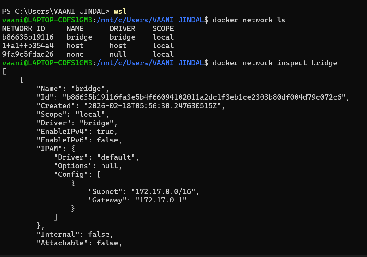 Network Configuration