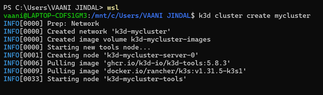 Verify cluster and nodes
